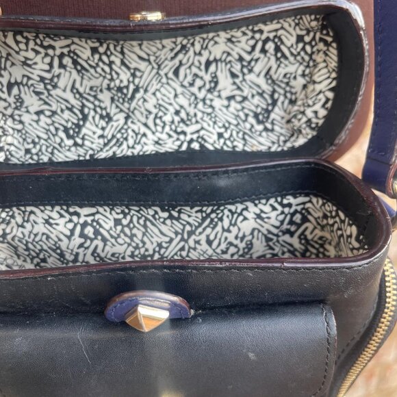 Rebecca Minkoff Craig Crossbody Camera Bucket Leather Bag in Black - Picture 7 of 7